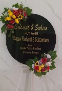 Papan Akrilik Ucapan Ulang Tahun Kudus Kota